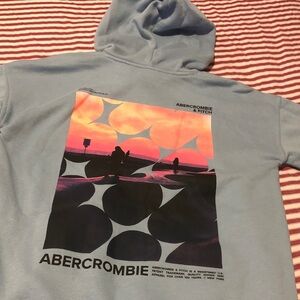 Abercrombie Kids Light Blue Hoodie